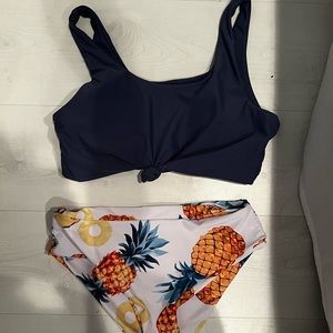 Pineapple bathing suit